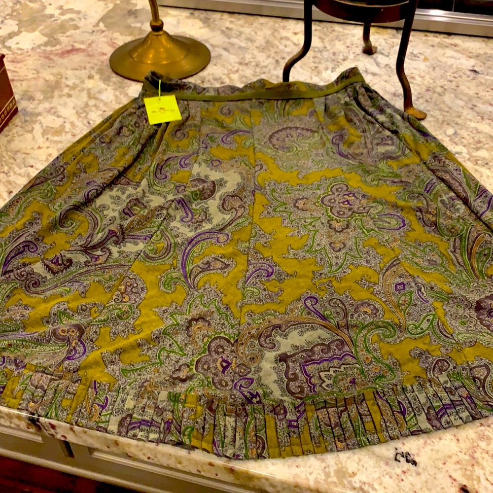 ETRO Milano paisley skirt